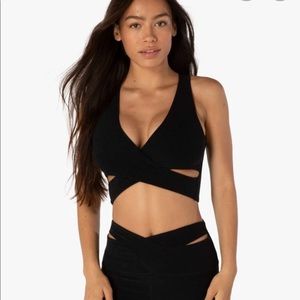 Beyond Yoga That’s a Wrap Cropped Tank